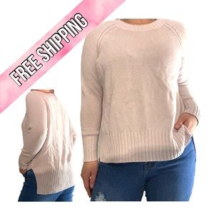 Old Navy pullover tunic sweater - blush